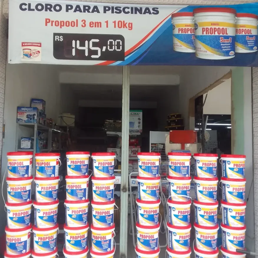 Produtos para Piscina na RH Máquinas, Nova Iguaçu